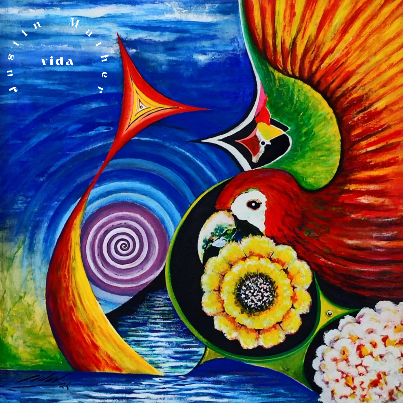 Vida Album Cover by Justin Mather